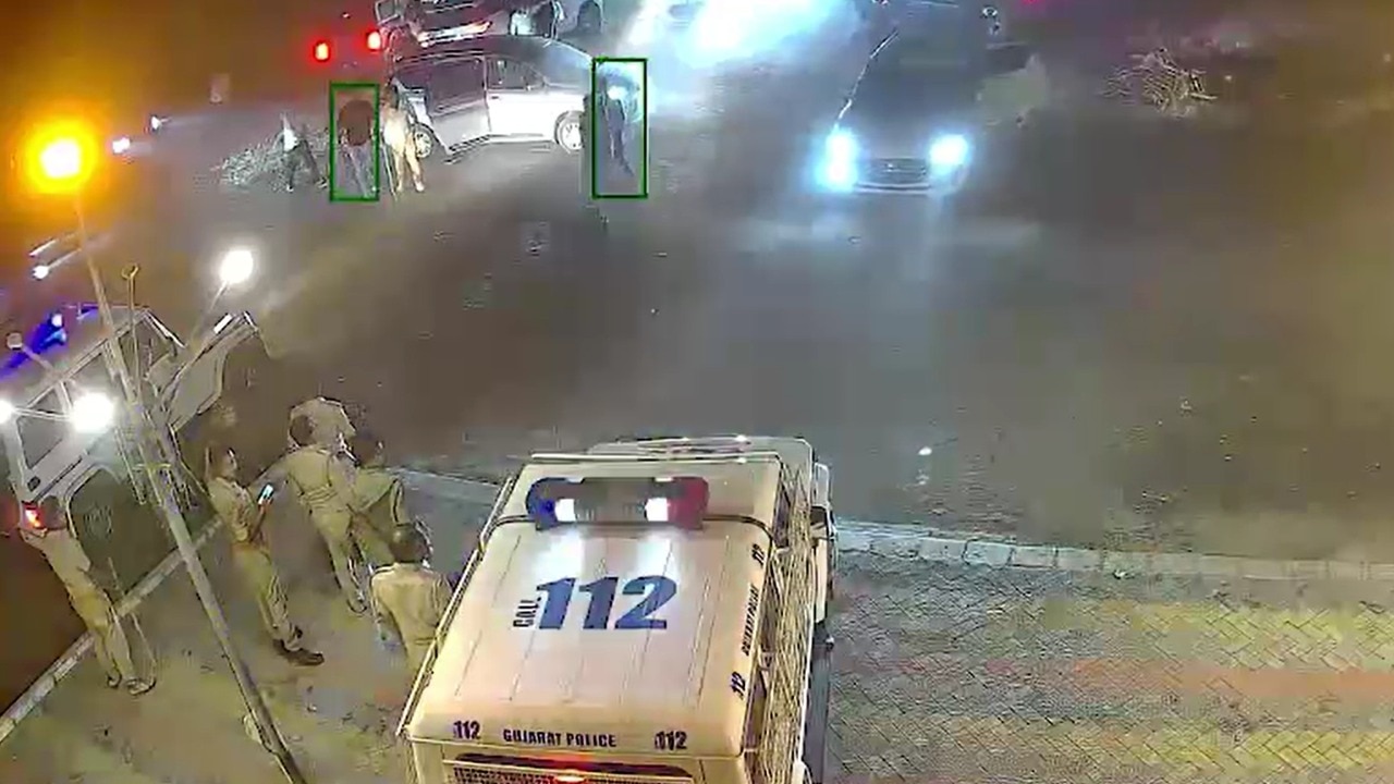 Gujarat farmhouse attack: Police run from farmhouse attack in Gujarat, then thrash and parade 18 accused - Gujarat News