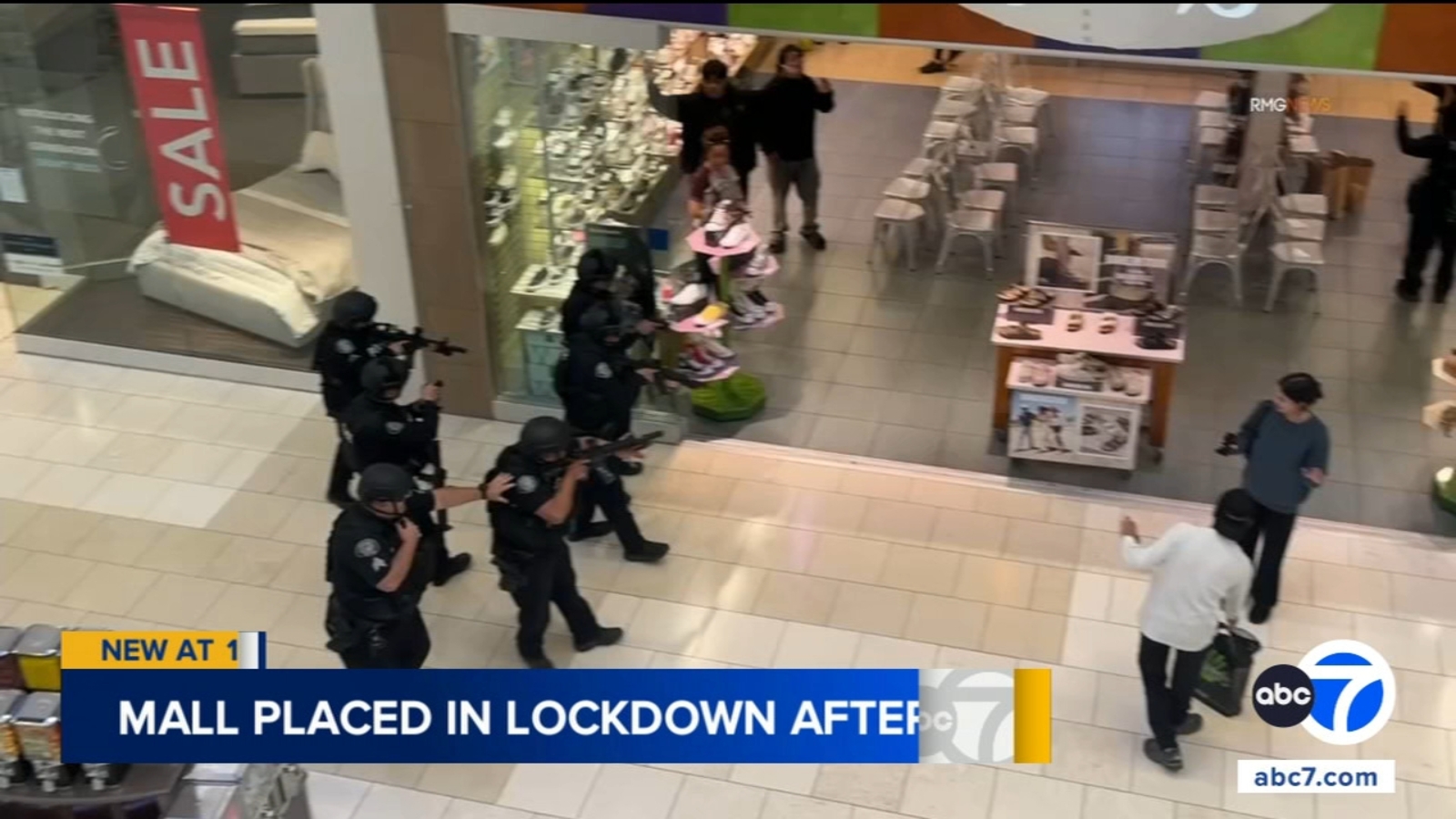 Hoax 911 call sparks heavy police response and lockdown at Arcadia's Shops at Santa Anita