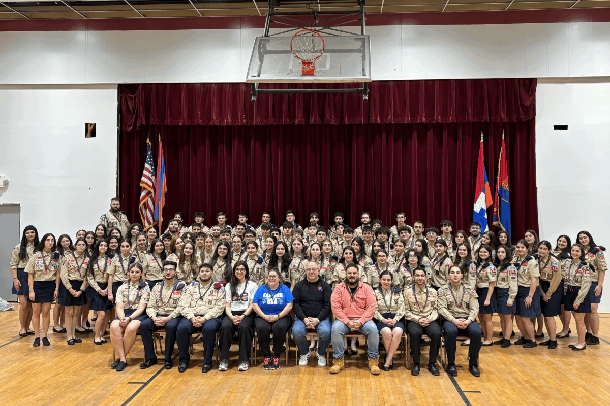 Homenetmen of Eastern Region Scouts continue Jamboree preparations in NJ
