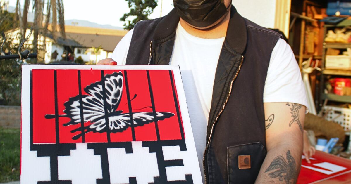 'ICE stole someone here': Signs posted in Inland Empire tell a story