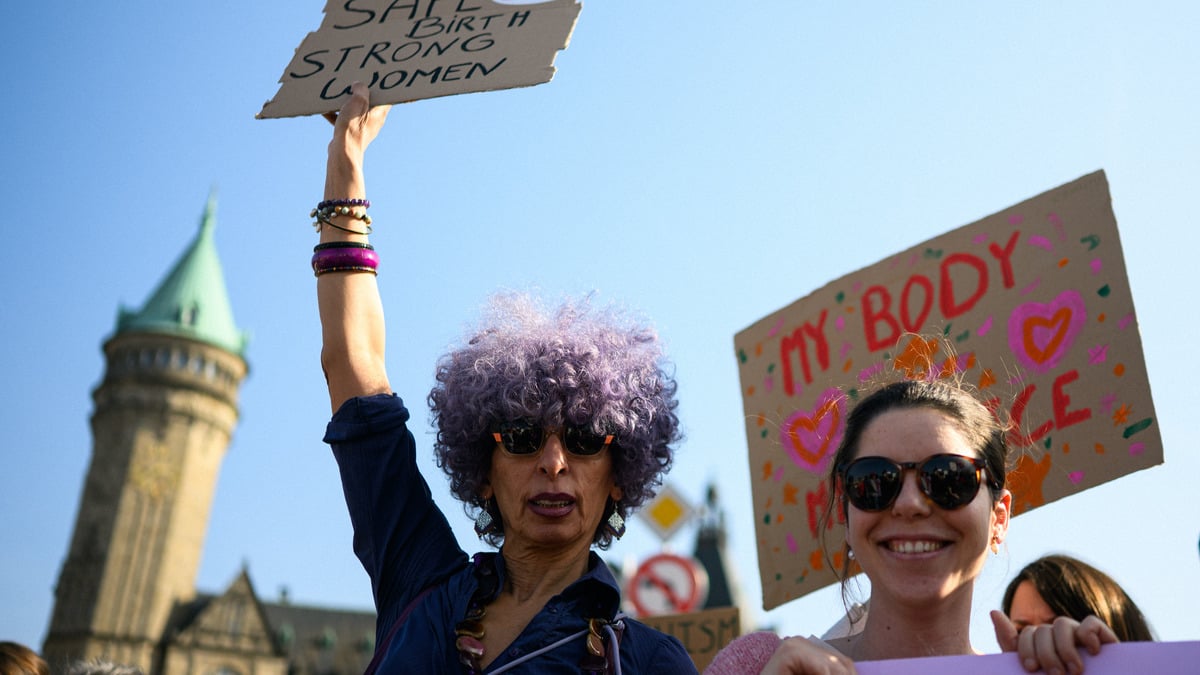 International Women's Day: Women's march in the capital for health