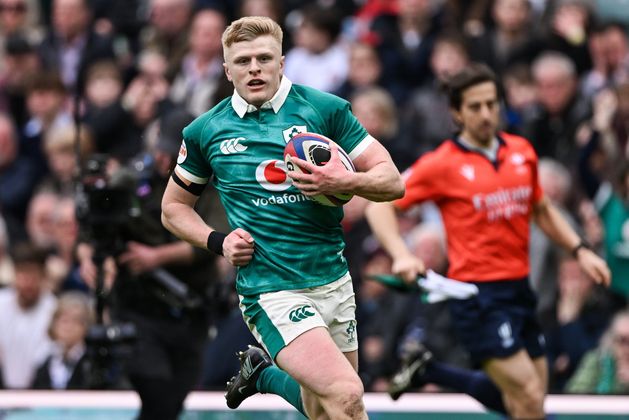 Ireland dealt late injury blow as Tommy O’Brien named in starting line-up for Triple Crown showdown with Scotland