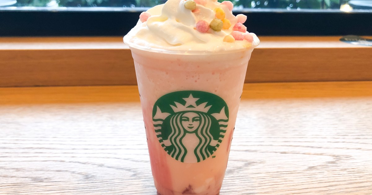 Is Starbucks Japan’s new Hinamatsuri Girls’ Day Frappuccino suitable for adults?