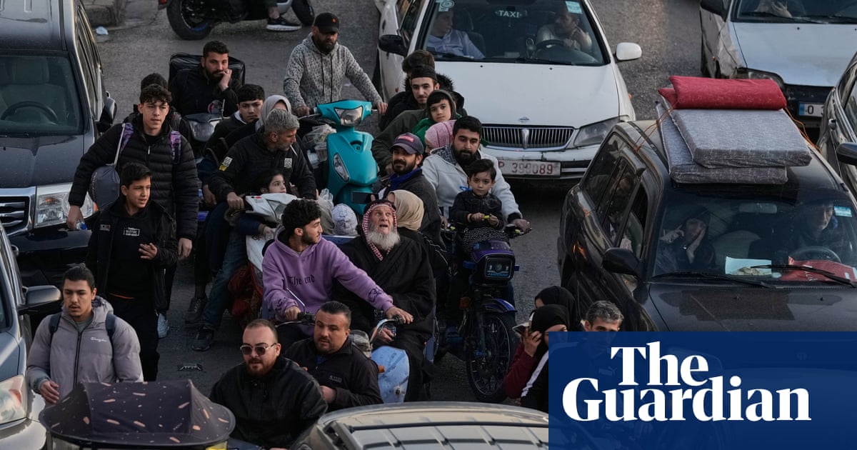 Israel orders more than 500,000 people to evacuate Beirut’s southern suburbs | Lebanon