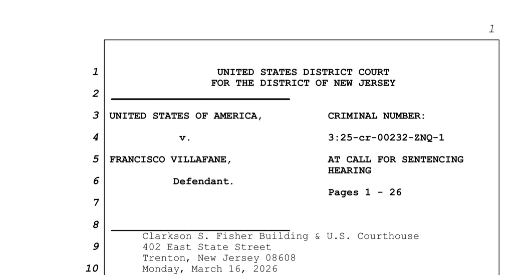Judge Zahid Quraishi Ejects New Jersey Federal Prosecutor From Court, Orders Testimony on Office Leadership Structure