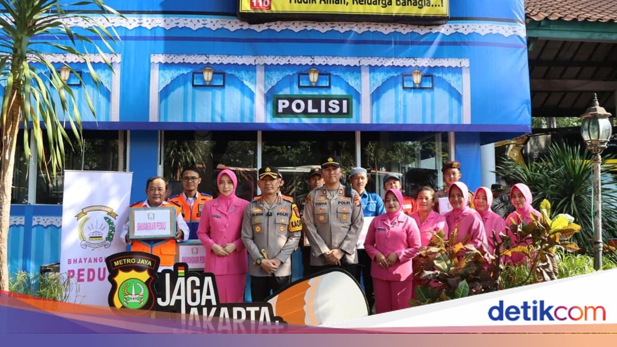Kapolres Tangkot Cek Pos Pengamanan Lebaran, Pastikan Siap Layani Pemudik
