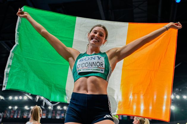 Kate O’Connor wins pentathlon bronze at World Indoor Championships in Poland