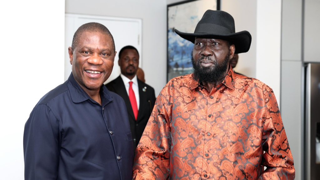 Kiir, Mashatile discuss visa waiver between South Sudan and South Africa