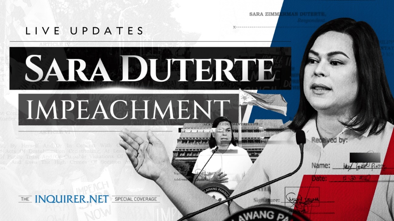 LIVE UPDATES: Sara Duterte impeachment hearing