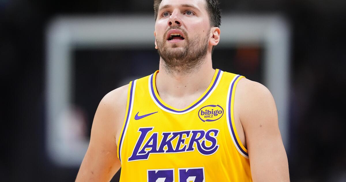 Lakers star Luka Doncic one technical foul away from a suspension