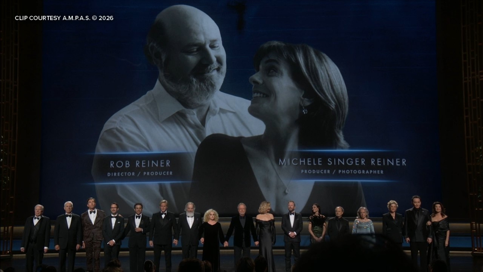 Late film director Rob Reiner honored by Billy Crystal in emotional Oscars tribute