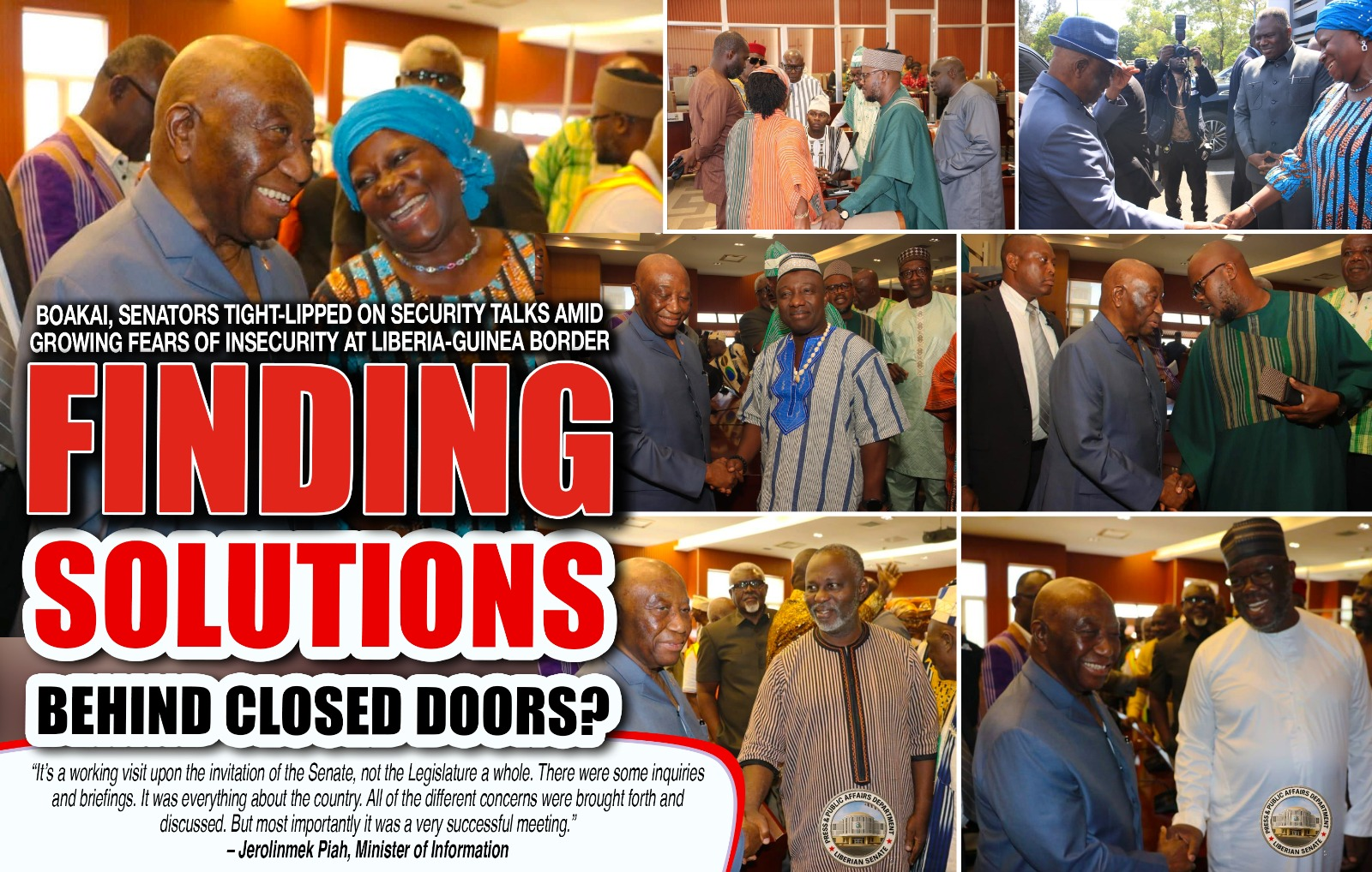 Liberia: Boakai, Senators Tight-lipped on Security Talks Amid Growing Fears of Insecurity at Liberia-Guinea Border