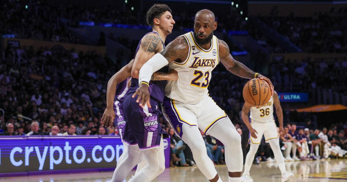 Luka Doncic and LeBron James power Lakers to dominant win over Kings