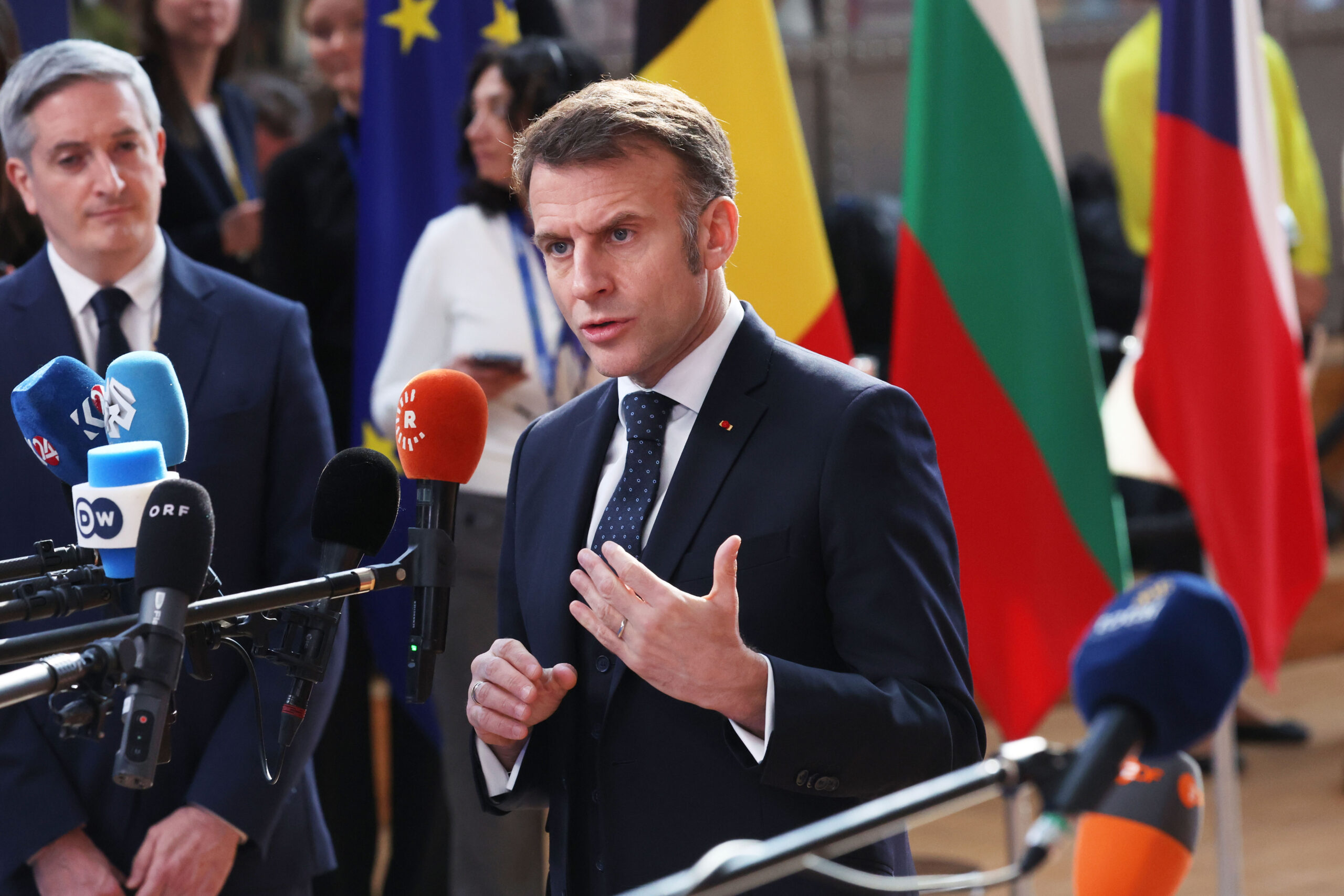 Macron Urges Halt to Energy Facility Attacks