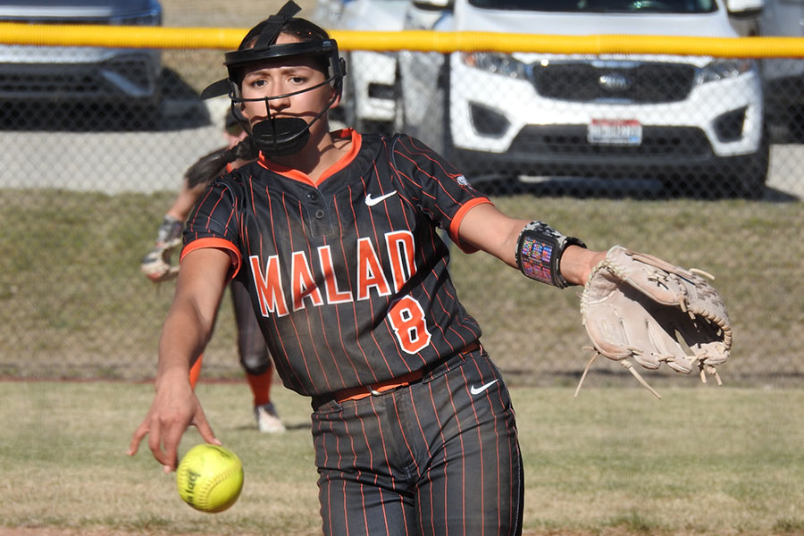 Malad softball Liddia Gonzalez