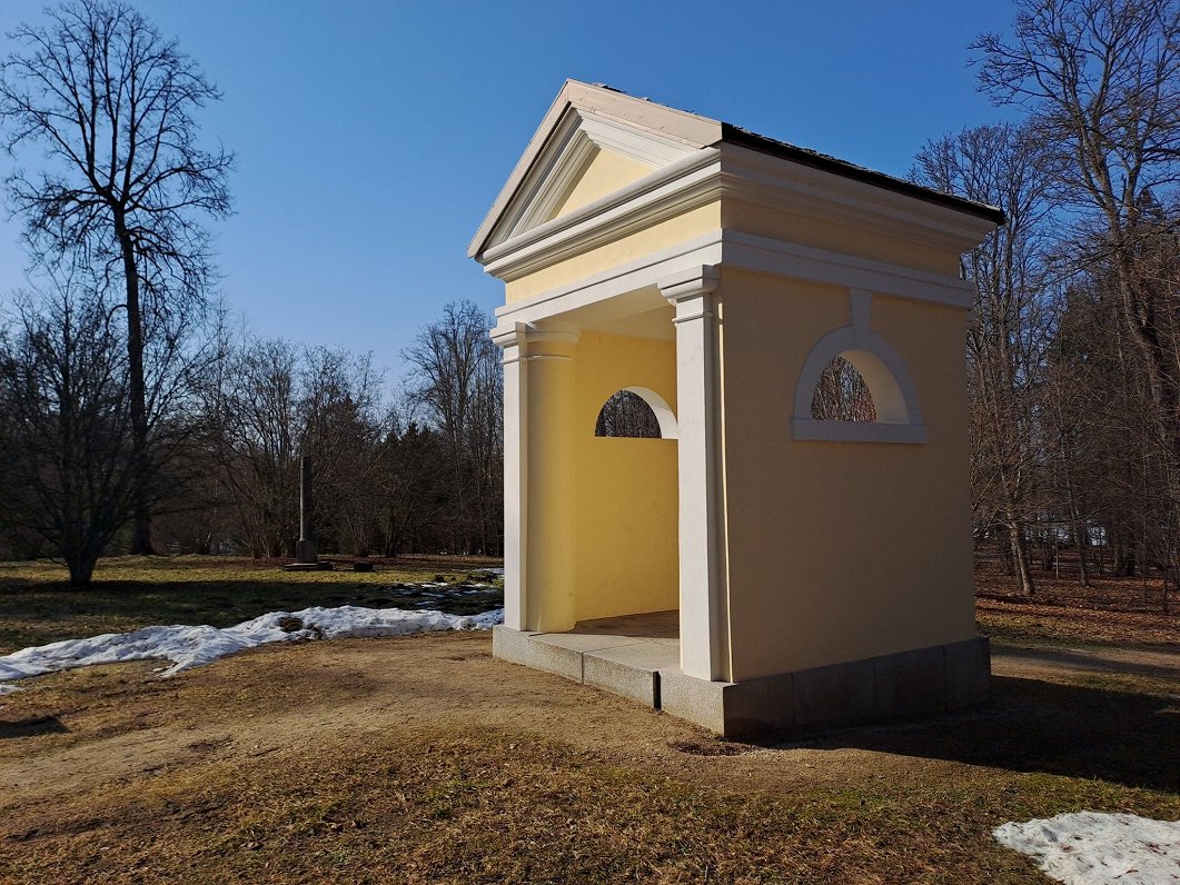 Temple of Pomona in Alūksne on March 14th, 2026