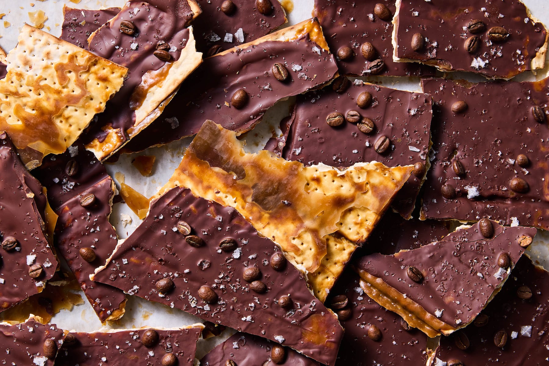 Matzo coffee toffee