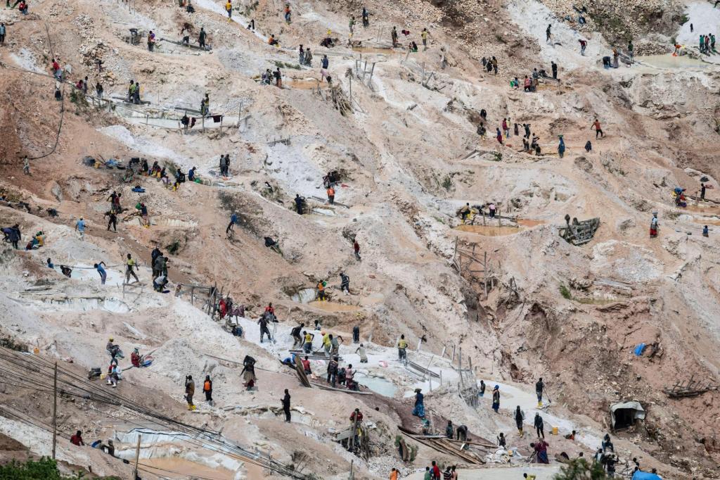 Mine collapse in rare metal-rich Congo leaves 200 dead, authorities say. Rebels dispute the number