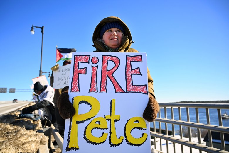 More to Hegseth protest at BIW than met the eye