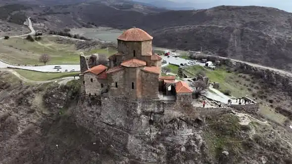 Mtskheti Cross Monastery restoration underway