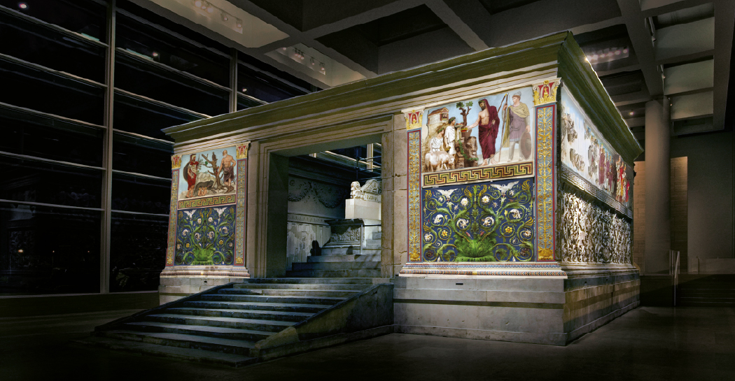 L’Ara si rivela multimedia project Image credit: Museo dell'Ara Pacis