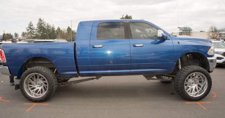 Nanaimo woman fined $1,000 in senior’s monster truck parking lot death - BC