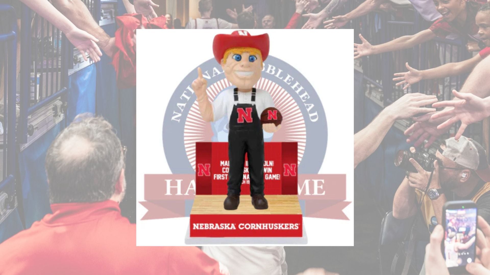 National Bobblehead Hall of Fame unveils new Nebraska bobblehead to celebrate history