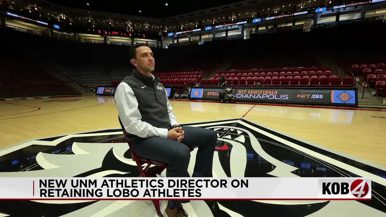 New UNM athletics director on retaining Lobo athletes