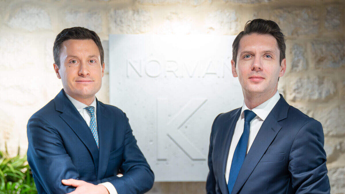 Nicolas L’Hermite (left), CEO, and Nicolas Mayer, sales director of Norman K Luxembourg