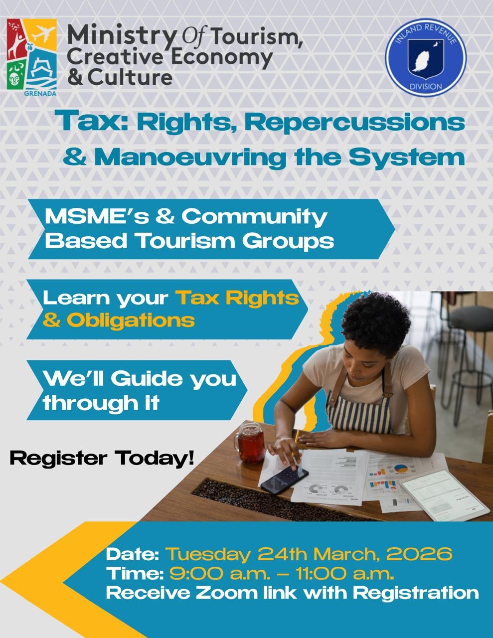 Online seminar on new tax system