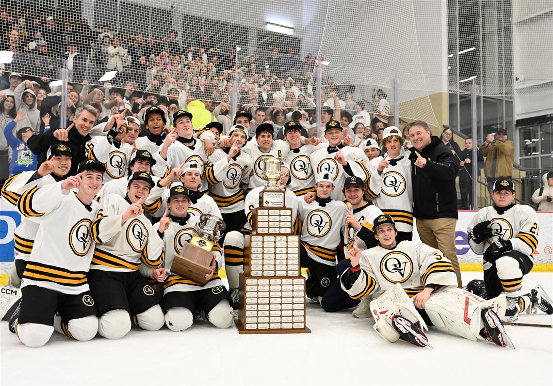Quaker Valley shocks Avonworth, wins first PIHL Class 1A Penguins Cup title in 12 years