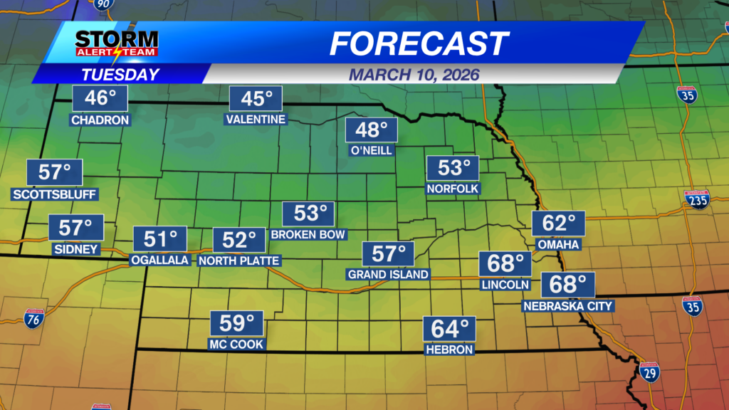 State Forecast Highs Tomorrow