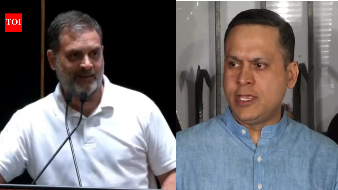 Rahul Gandhi: 'Kar diya na kaam': BJP shares video of Rahul Gandhi praising Youth Congress' 'shirtless' protest at AI Summit | India News