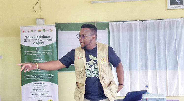 Report GBV, Machinga DC tells survivors