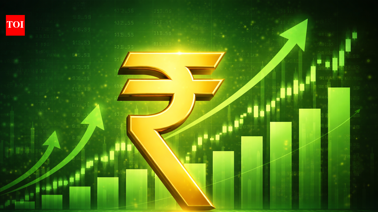Rupee back in green: Currency rises 55 paise to 91.54 against US dollar