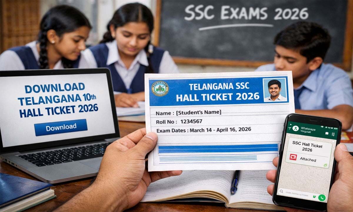 SSC students can download hall tickets