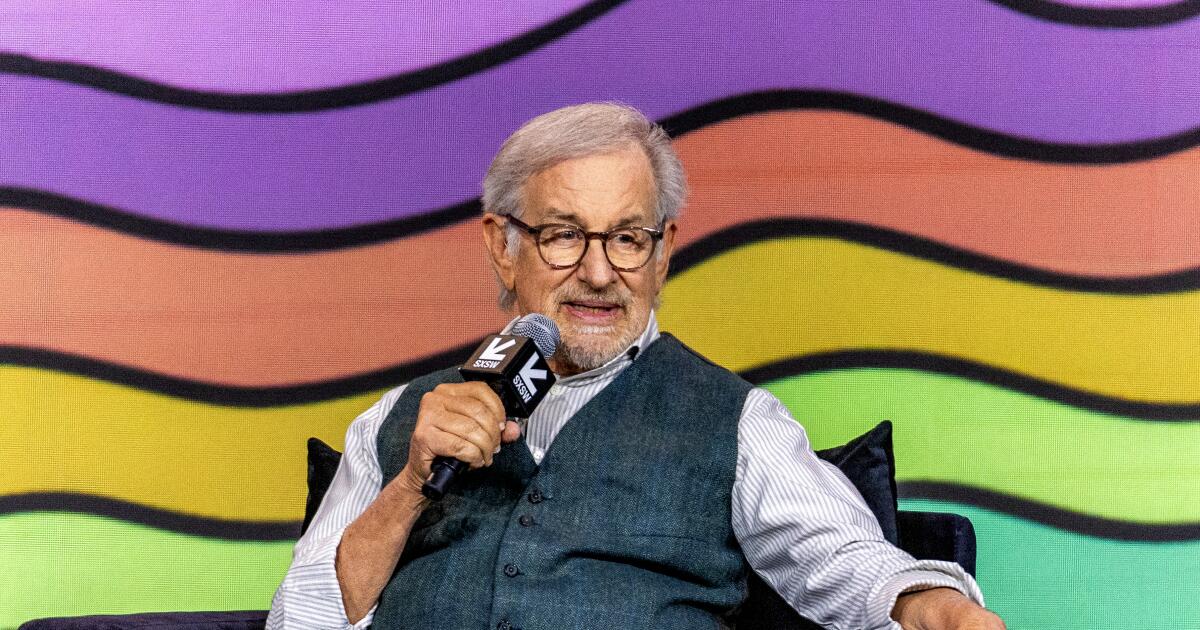 SXSW 2026: On aliens and UFOs, Spielberg says, 'We are not alone'