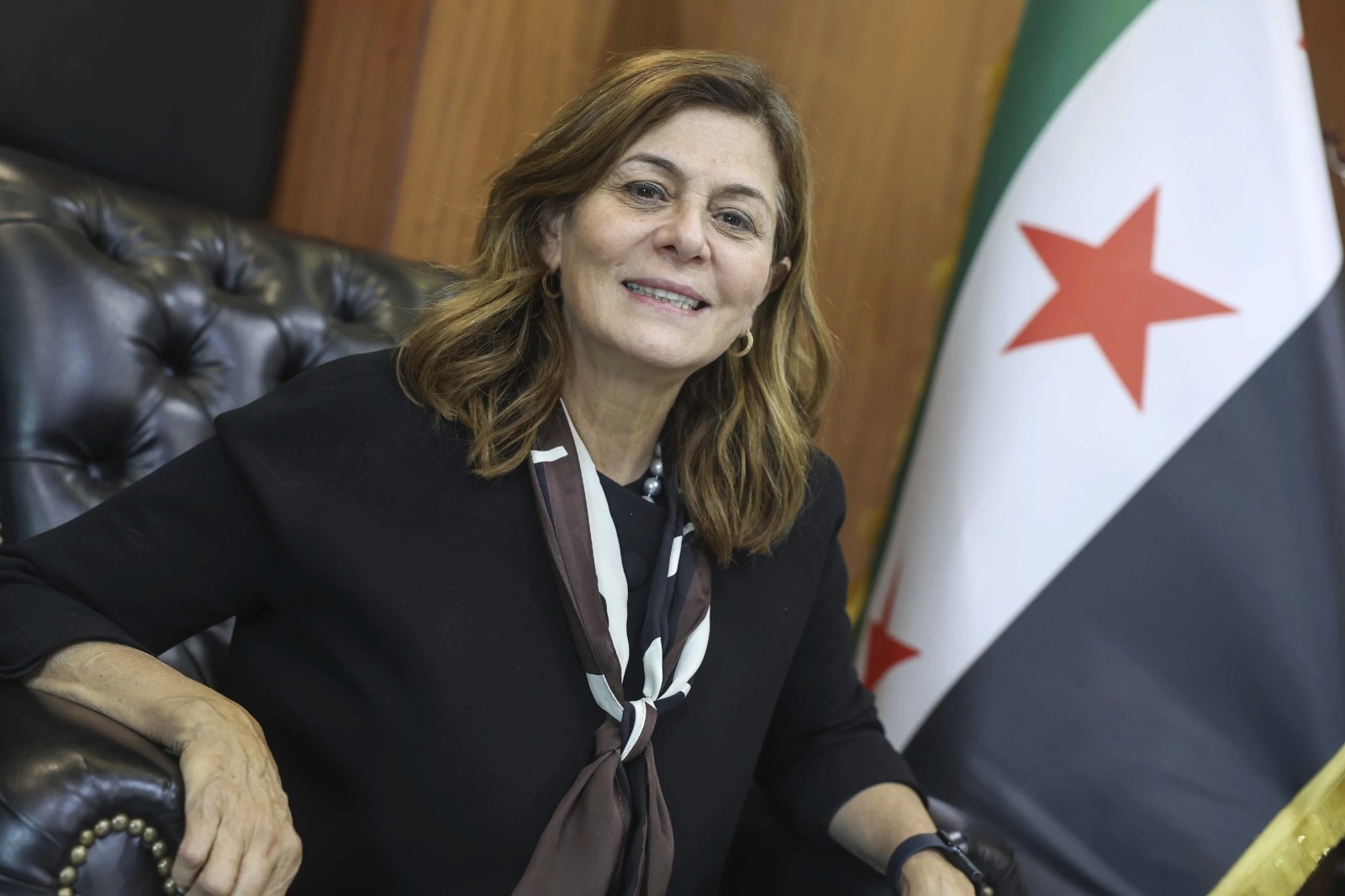 Anas Hamdoun, a renowned critic of the transitional government in Damascus, criticized Social Affairs and Labour Minister Hind Kabawat for, in his view, reinforcing sectarian logic rather than challenging it.