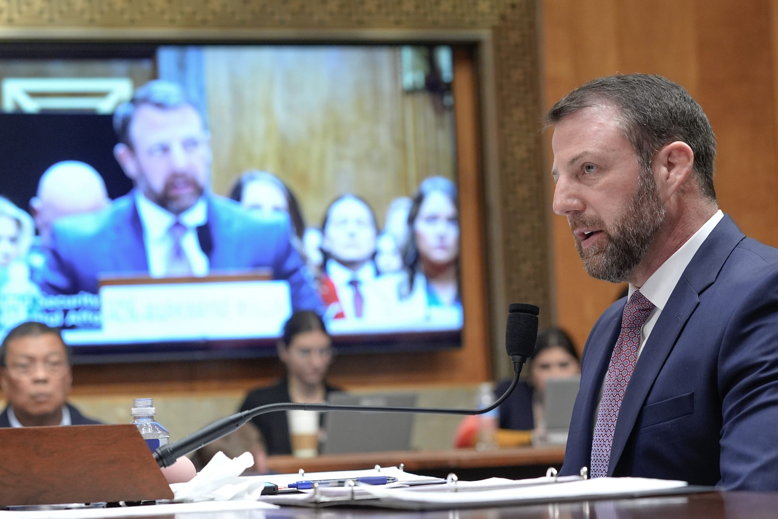 Senate Confirms Markwayne Mullin to Lead Homeland Security as TSA Standoff Deepens