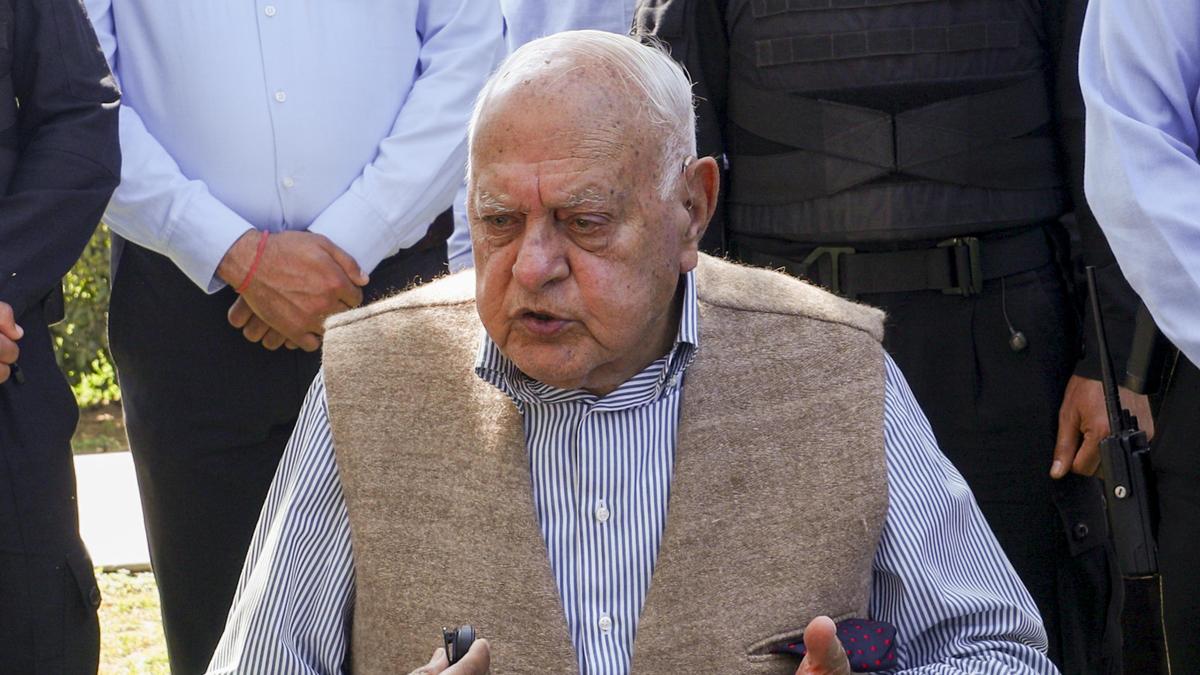 Seven-member SIT to investigate assassination attempt on Farooq Abdullah
