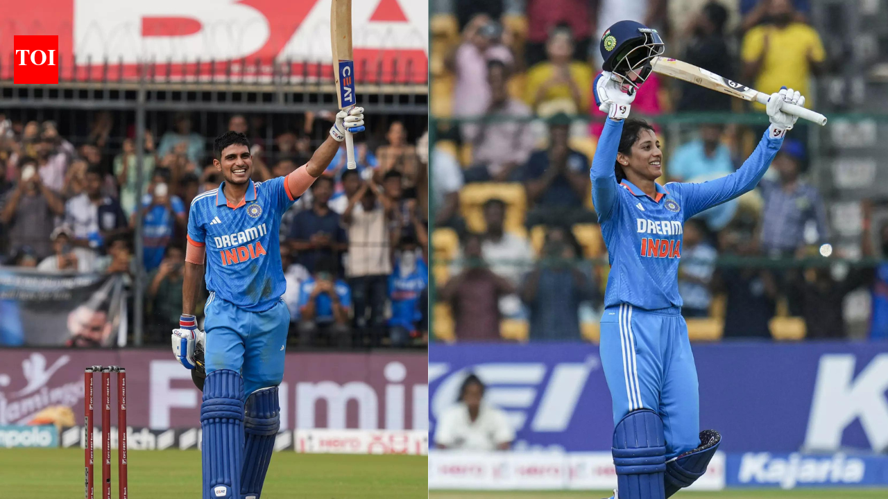 Shubman Gill bags Polly Umrigar Award, Smriti Mandhana makes history with fifth BCCI honour | Cricket News