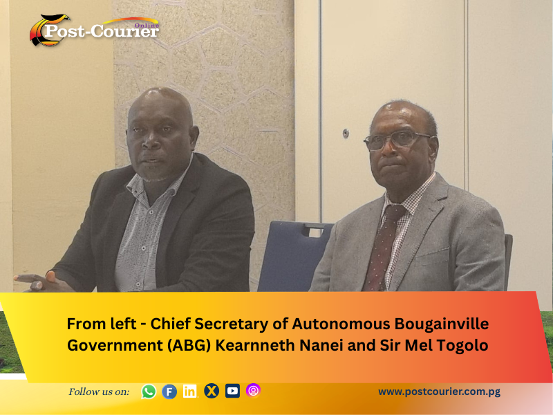 Sir Mel Togolo stepped down as Chairman of Bougainville Copper Limited
