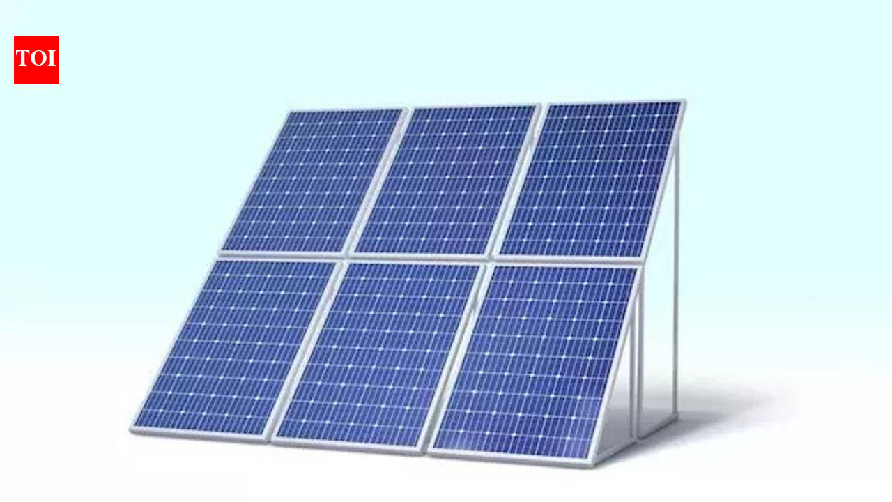 Solar-powered public plaza in Arail | Prayagraj News