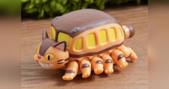 Studio Ghibli releases Catbus pullback keychain that runs like the anime character