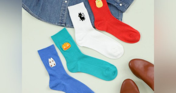 Studio Ghibli releases new anime character socks to put a magical spring in your step