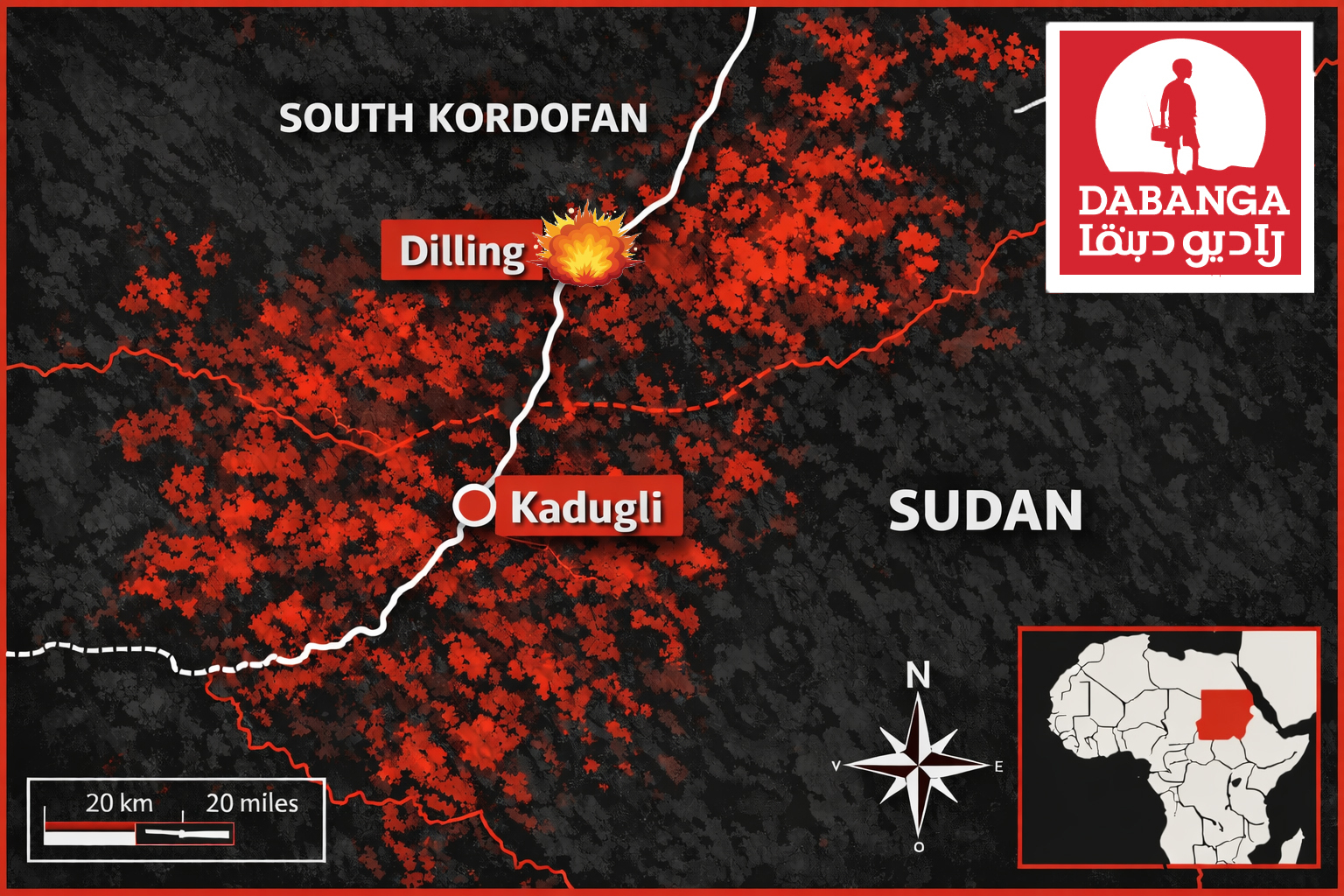 Sudan war: At least 9 dead in new Kordofan shelling carnage