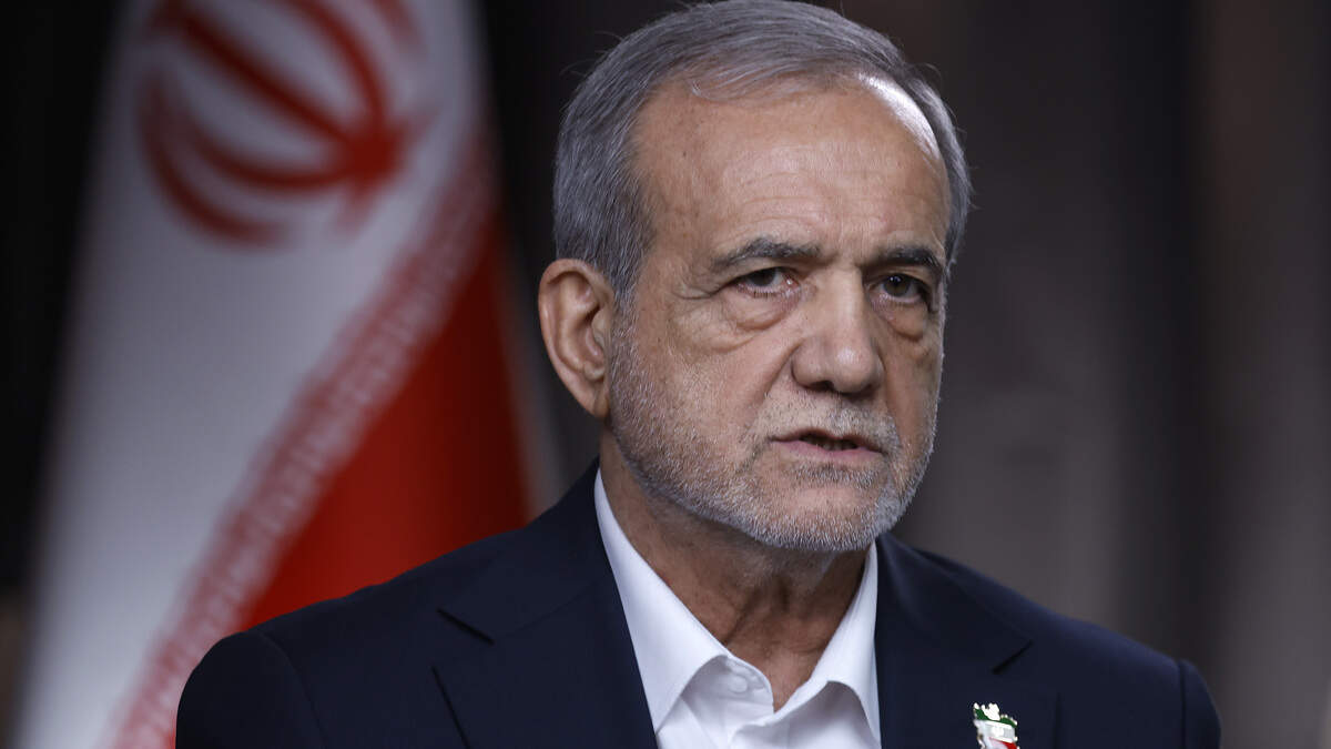 Iranian President Masoud Pezeshkian