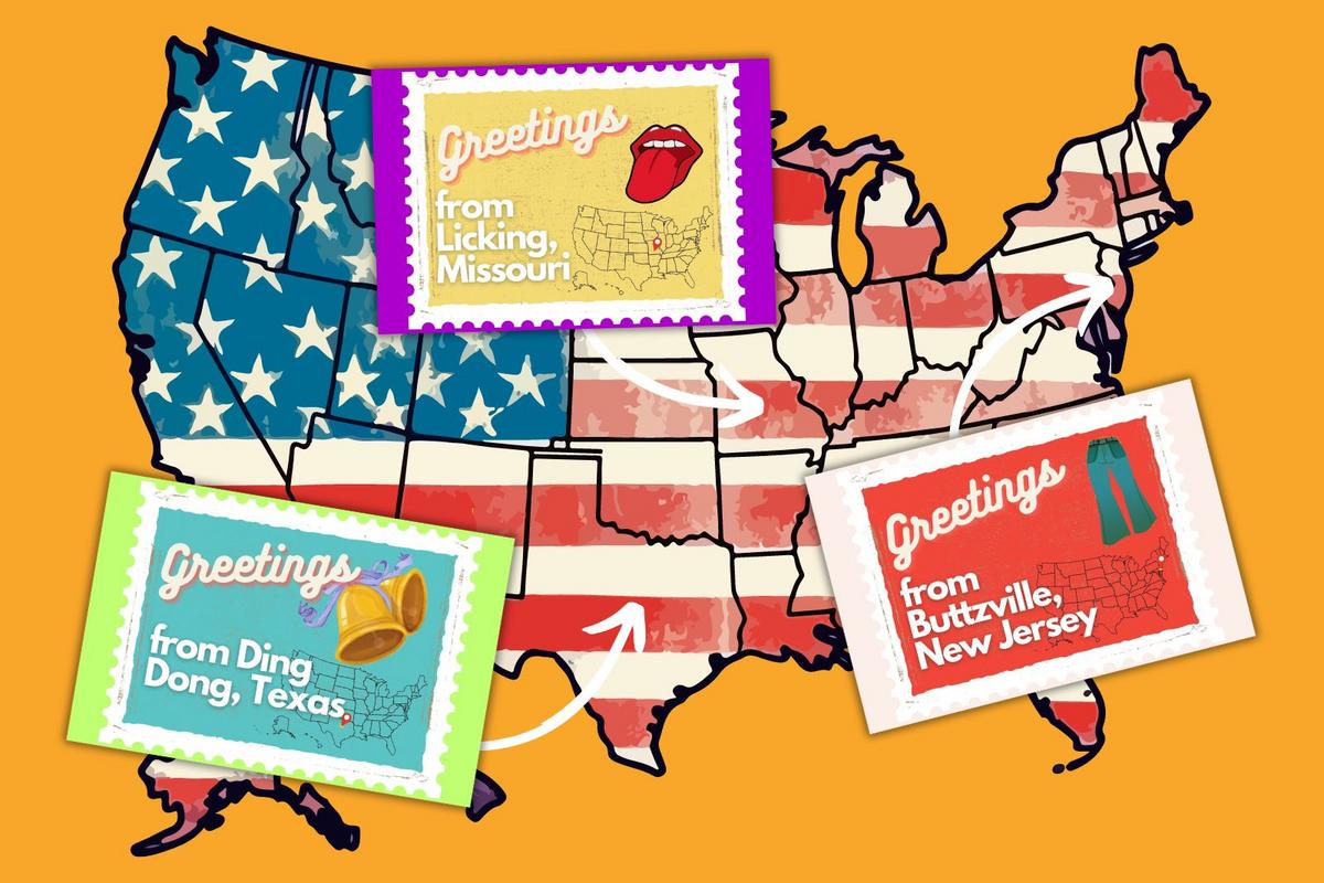 The Weirdest + Funniest City Names in Every State