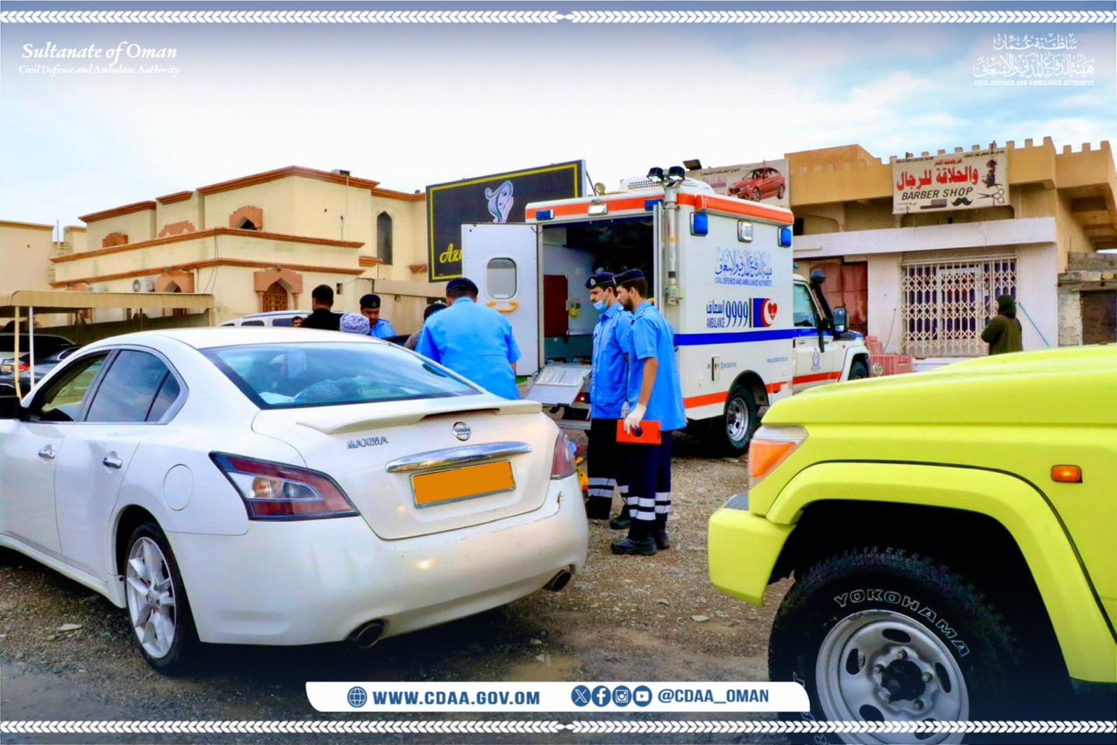 Three dead, over 40 rescued as heavy rains batter Oman