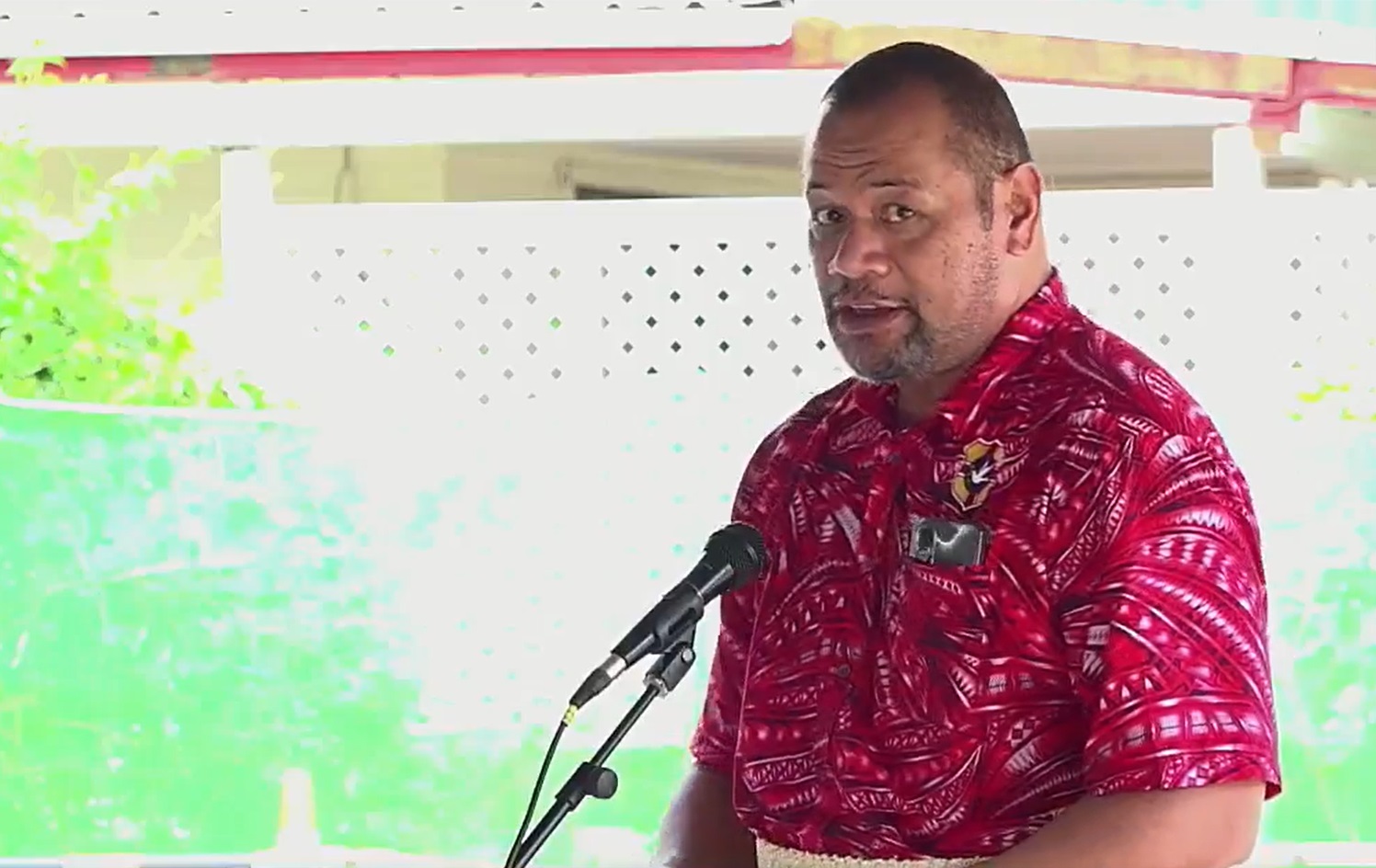 Tonga rugby union groundbreaking aisea aholelei